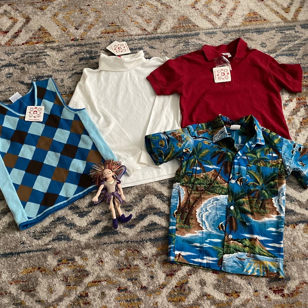 Hanna Andersson lot,  Nui Nalu Hawaiian Shirt